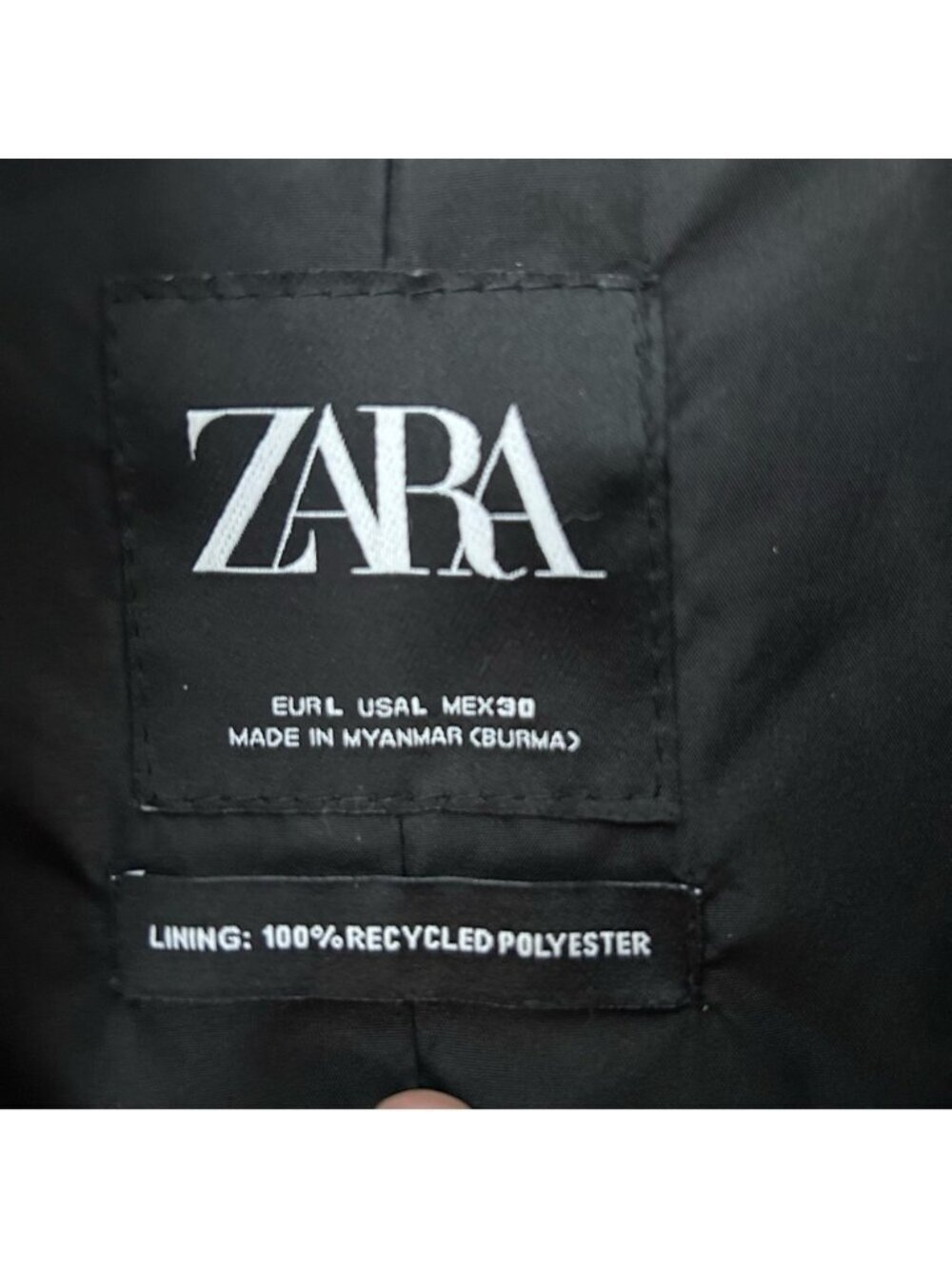Zara Fuzzy Belted Robe Coat - Picture 10 of 10